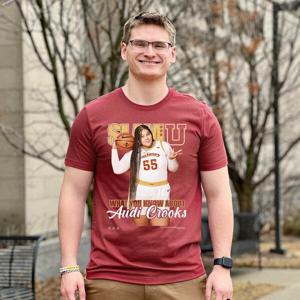 SLAM University Audi Crooks Cardinal T-Shirt (was $45.00)